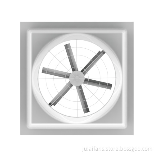 Fiberglass negative pressure fan